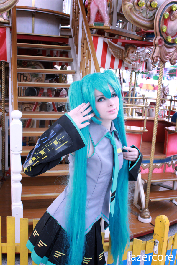 Vocaloid cosplay - Hatsune Miku ,  ,  , , , Vocaloid, Hatsune Miku, Miku, 