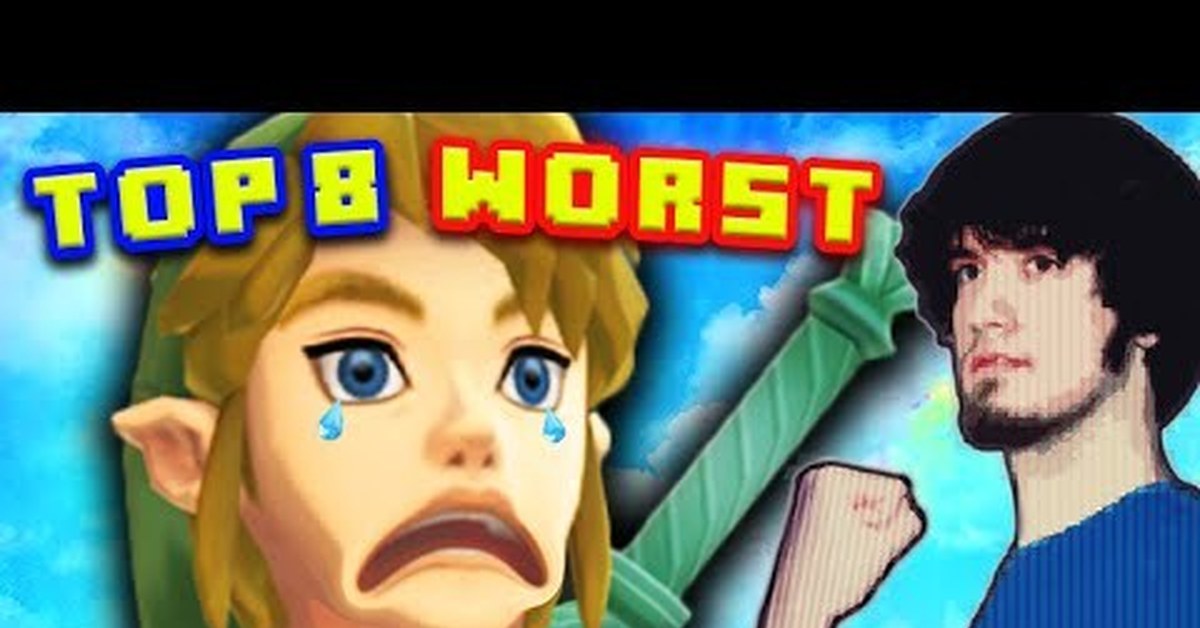 Top 8 WORST Zelda Items! - PBG (Озвучка) | Пикабу