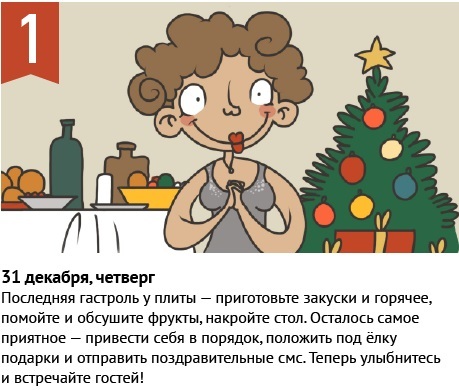 To be in time in 10 days, or How to celebrate the New Year without stress - New Year, Риа Новости, Longpost, Paint master, Congratulation, Holiday greetings, Not mine, 2016