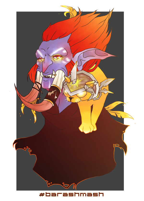 Cinder troll  , , World of Warcraft, WOW, , 