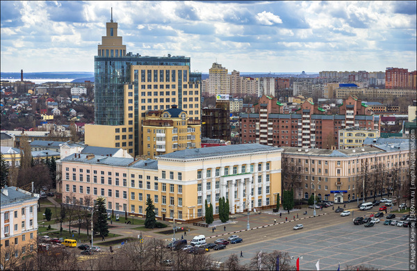 какое самое высокое здание в воронеже