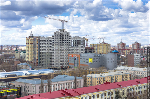 какое самое высокое здание в воронеже