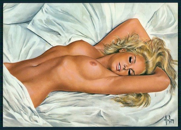 Blondes - NSFW, Girls, Painting, Naked, Nudity, Breast, Boobs, Drawing, Erotic, Longpost