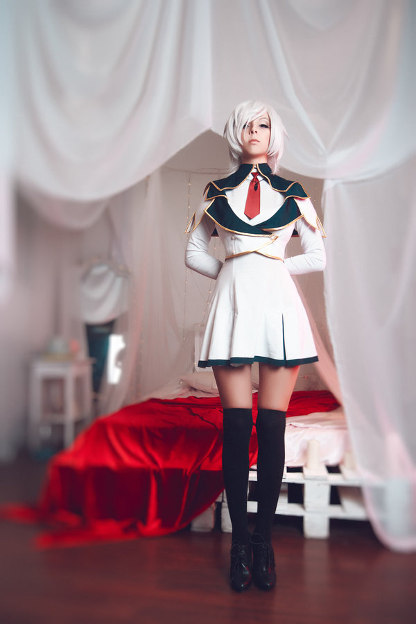 Cosplay on Elena Arshavin (Song of Damnation for the Holy Knight) - NSFW, Cosplay, Russian cosplay, Anime, , Longpost