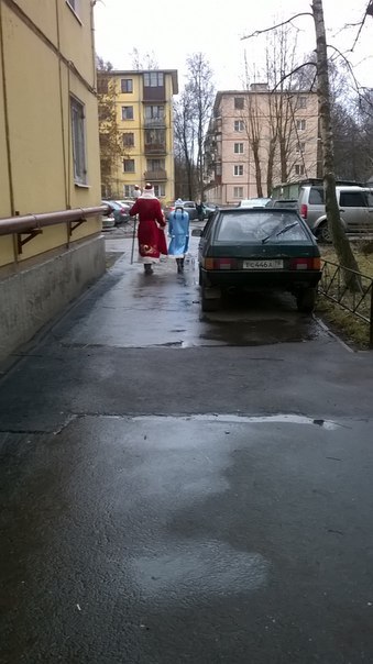 Суровый питерский новый год