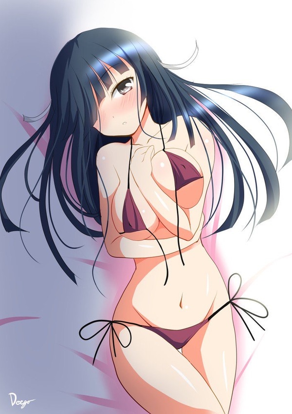 Anime art - NSFW, Anime, Anime art, Kantai collection, Hayashimo