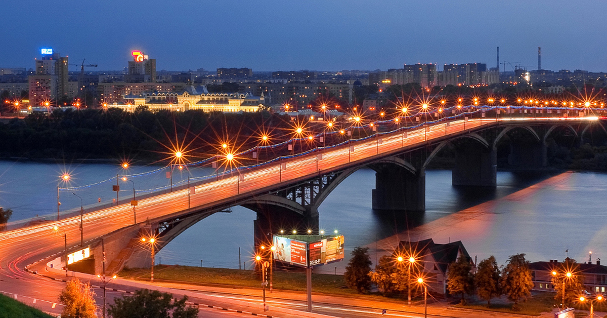 Фото канавинского моста в нижнем новгороде