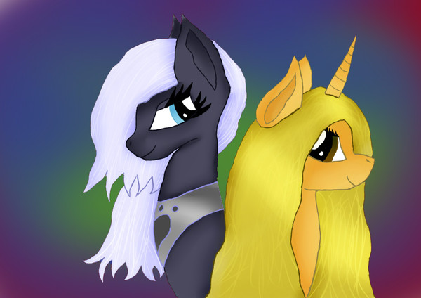 Миднайт и Афина.