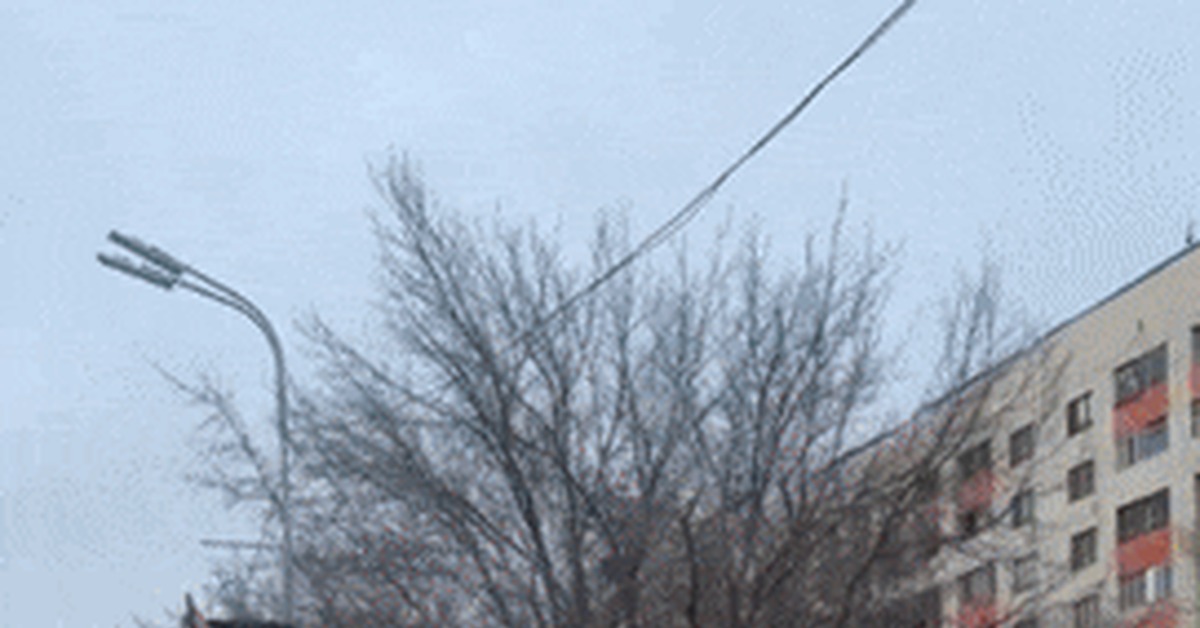 Уборка снега в Караганде | Пикабу