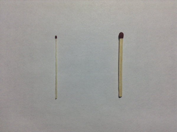 Корбен детка , у нас тут две спички....