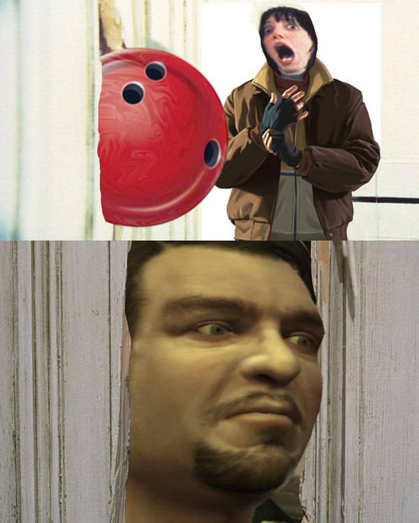 Hey Niko! It's Roman, let's go bowling.