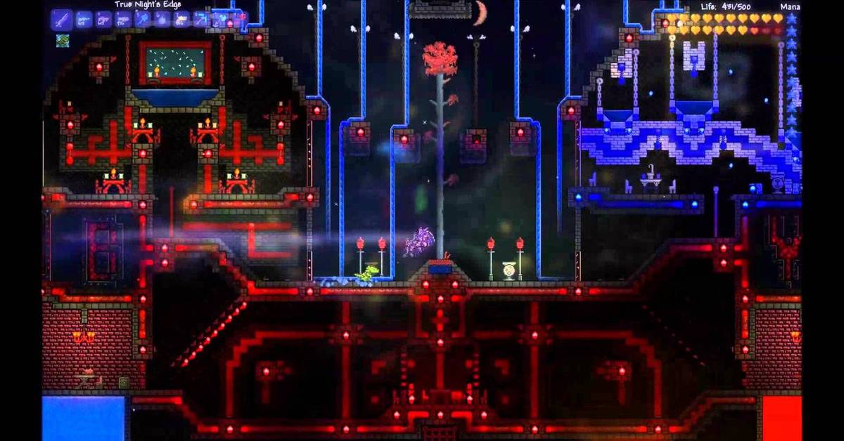 Edge of night. Terraria ps4. Terraria Gameplay. Night Edge.