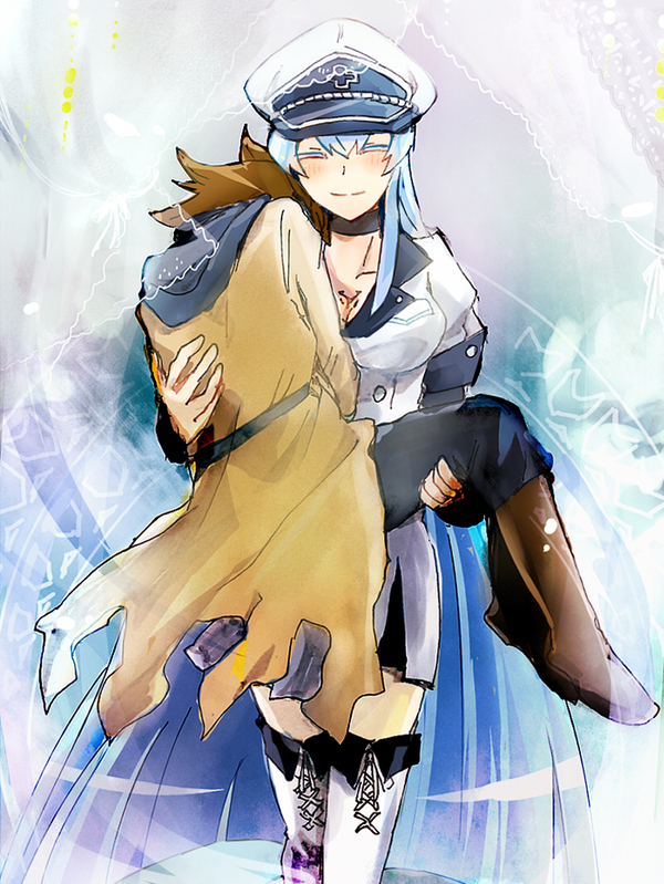 Love Anime Art, , Akame ga Kill, Esdeath, Tatsumi