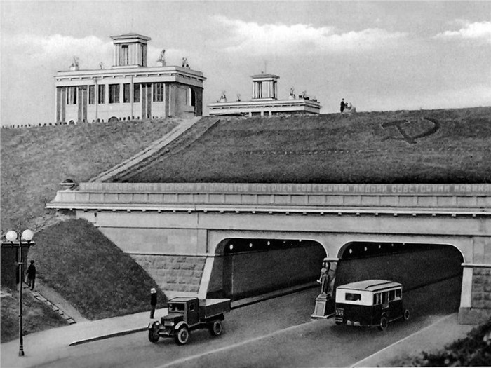 Tushinsky tunnel built in 1937 and 2001 - My, Bridge, Channel, Moscow, Building, Later, , Longpost