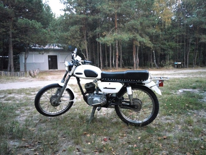 My Minsk from scrap metal - My, Minsk, Moto, Motorcycles, From dirt to Kings, Longpost