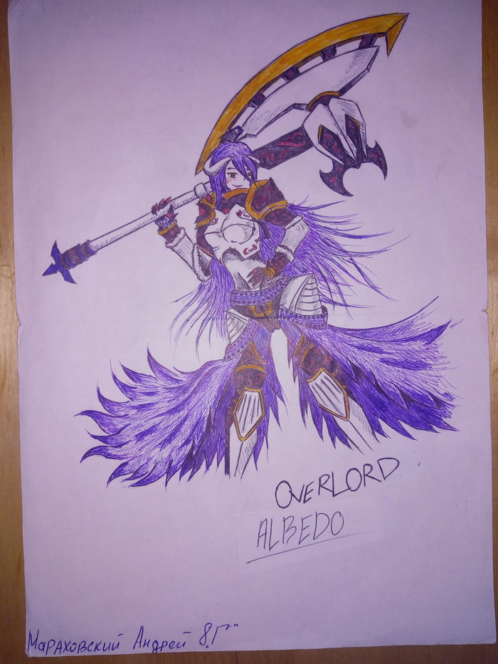  , Anime Art, Overlord, , Albedo (Overlord), ,  