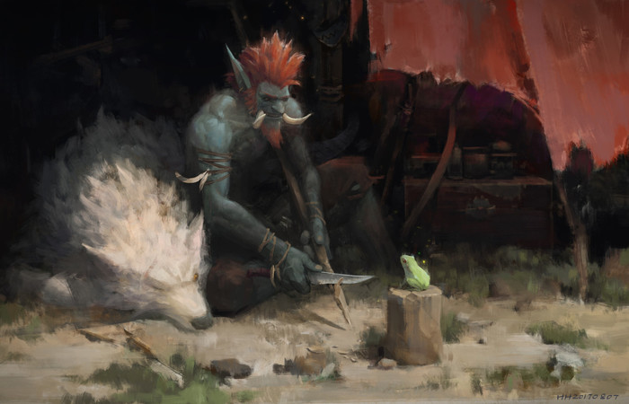 А может ты не зря выбрал тролля?