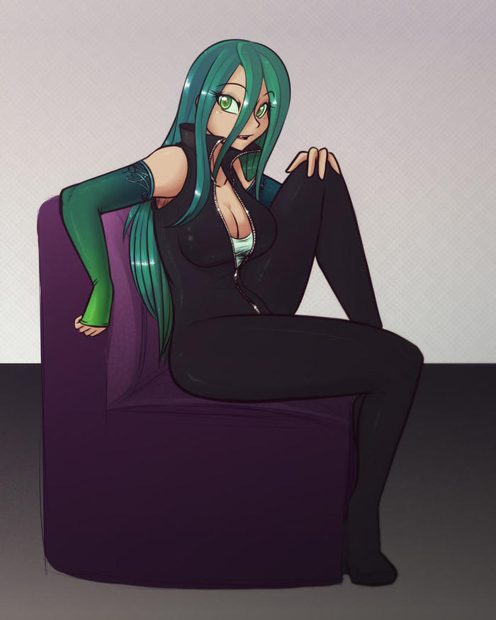 Queen Chrysalis - My little pony, Queen chrysalis, Humanization, Scorpdk