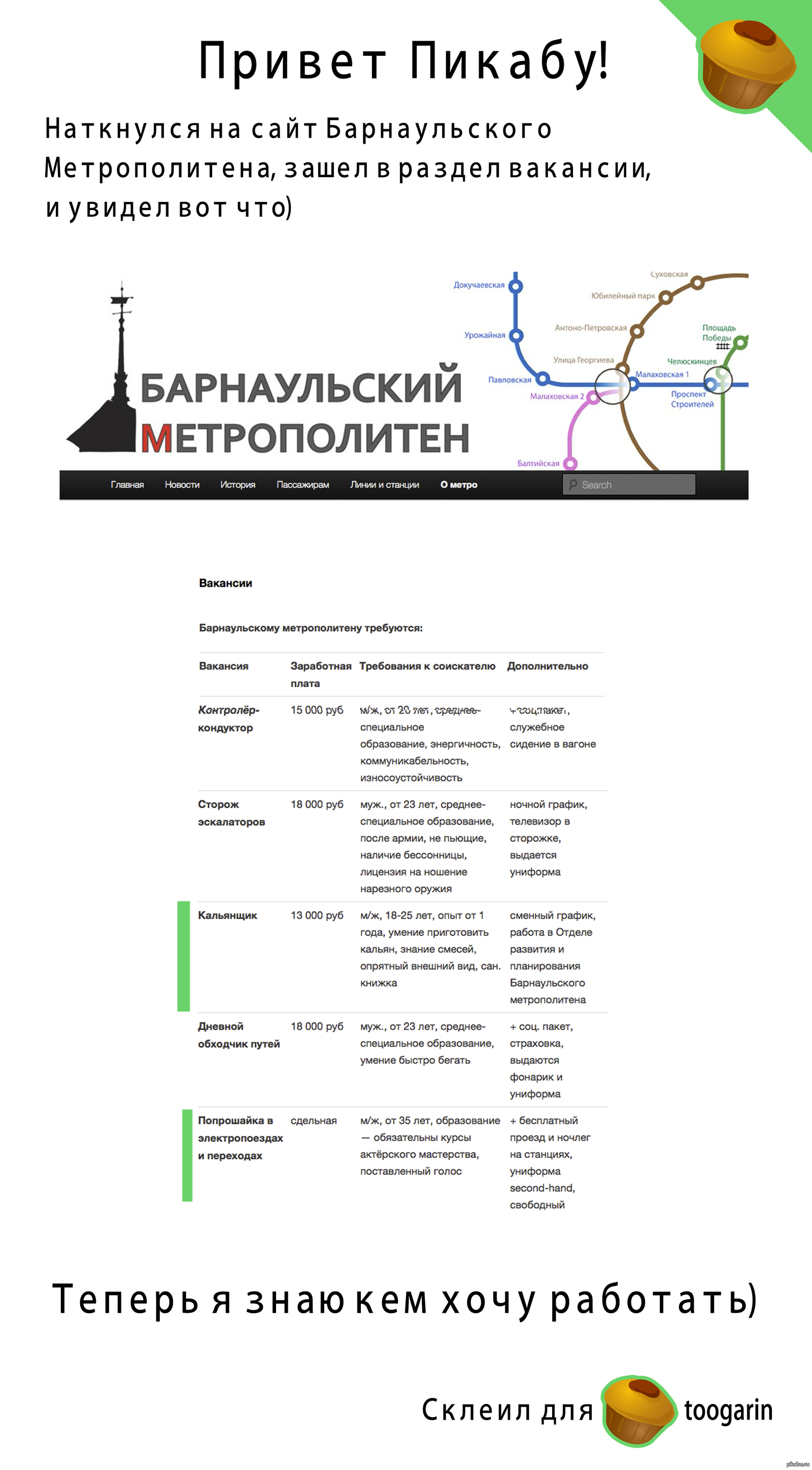 Интересные вакансии | Пикабу