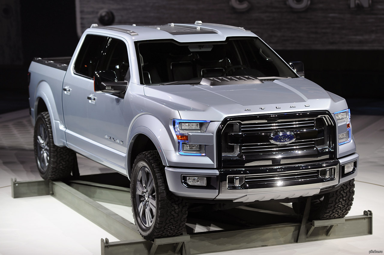 Новые модели пикапов. Ford Atlas f-150. Форд f 150 Platinum. Форд f 150 2016. Ford 150 Truck.