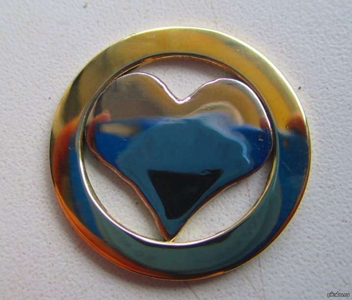 Подвески в виде сердца из драгоценных металов (золото, серебро) на заказ в Москве — Personal gold