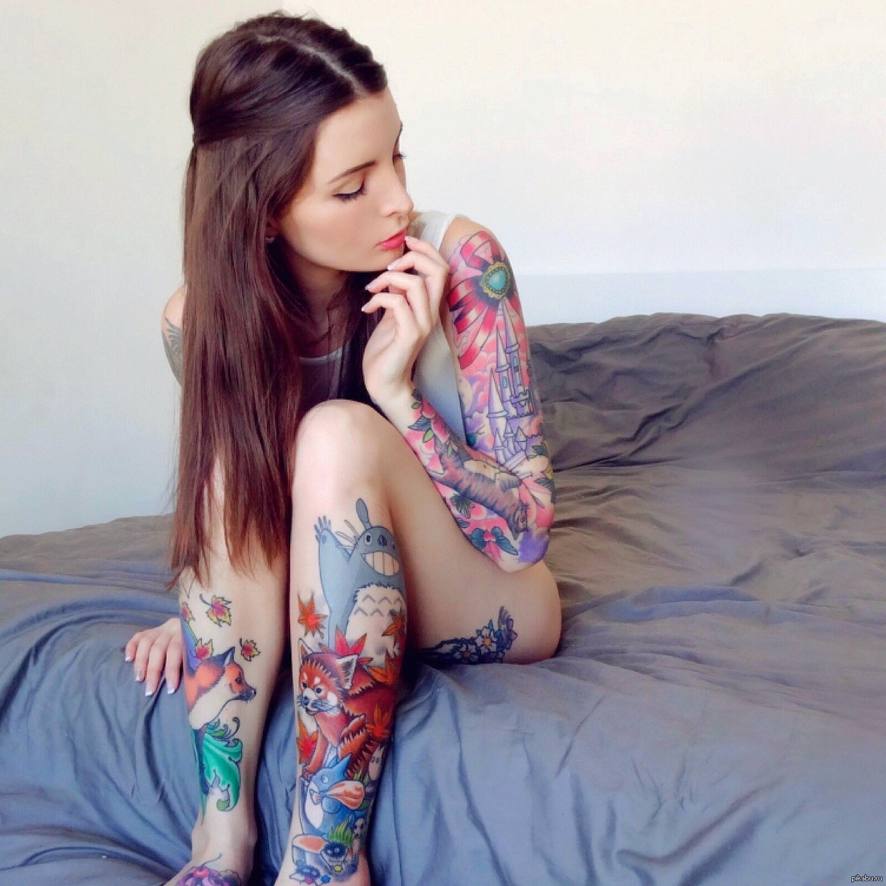 Девушки с татуировками великолепны.