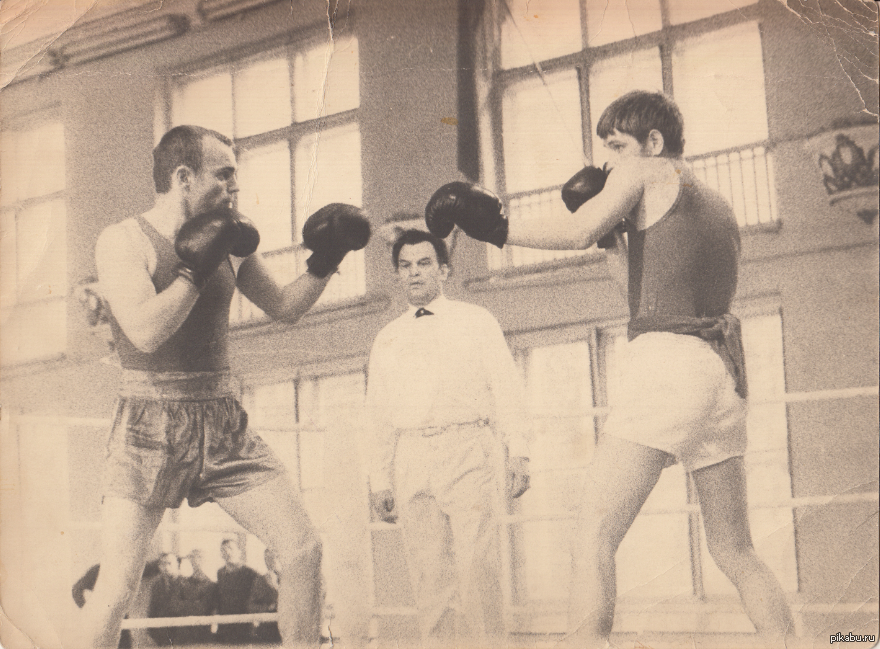 My grandfather fought with Kolyan Naumov - Grandfather, Boxing