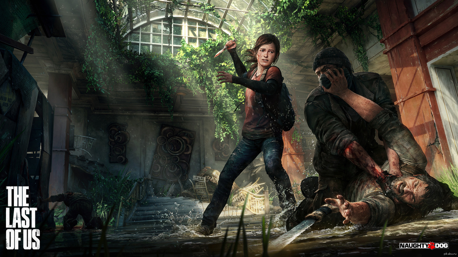 Арты видео игры. The last of us. Джоэл the last of us. The last of us 2013.