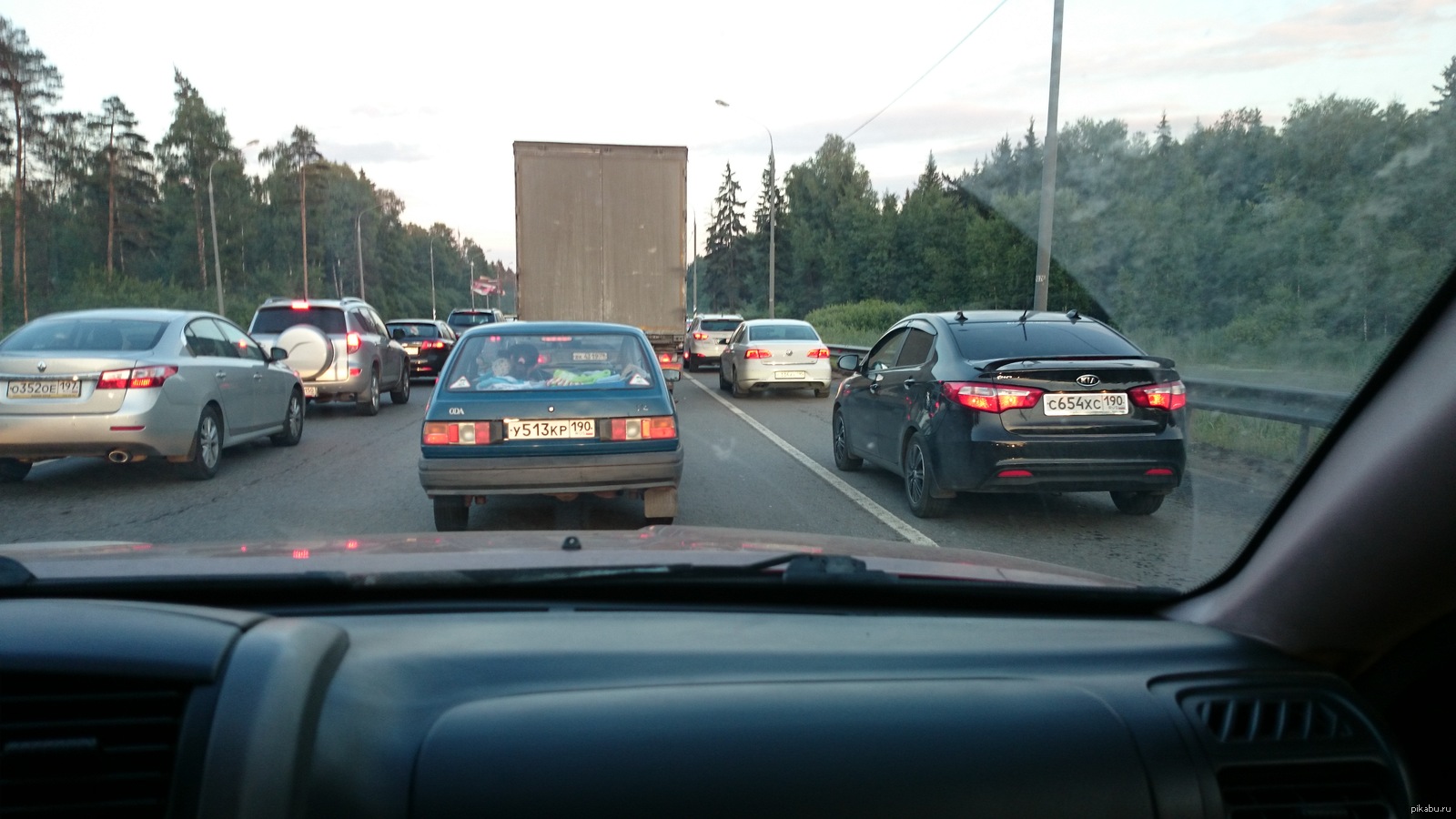 В пробке | Пикабу