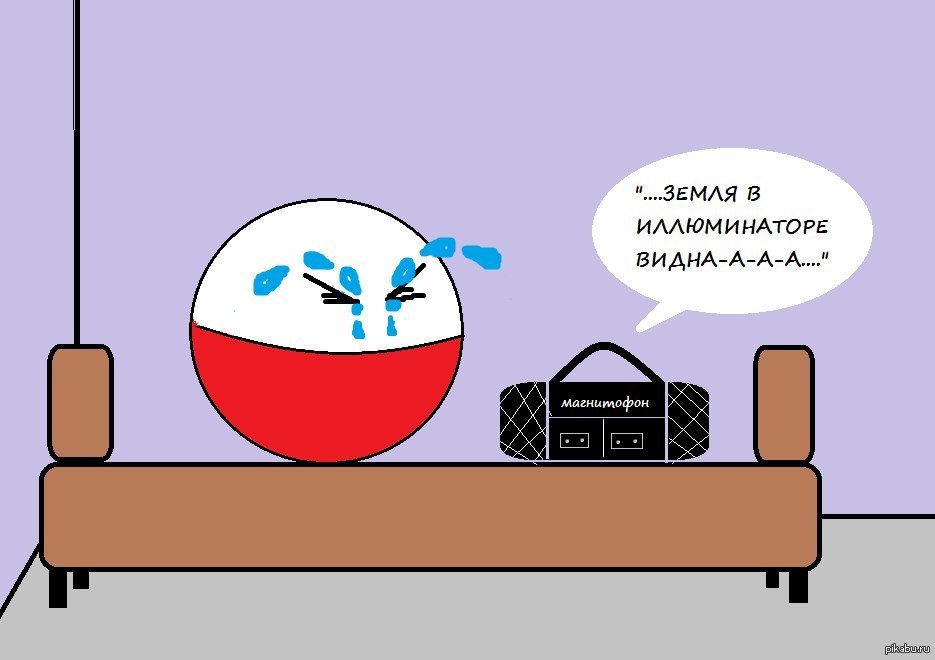 Польша countryballs почему рисуют наоборот