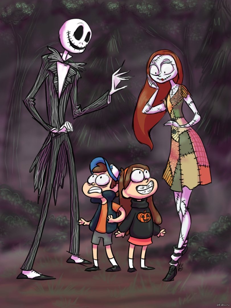 The Nightmare Before Christmas crossover =) 