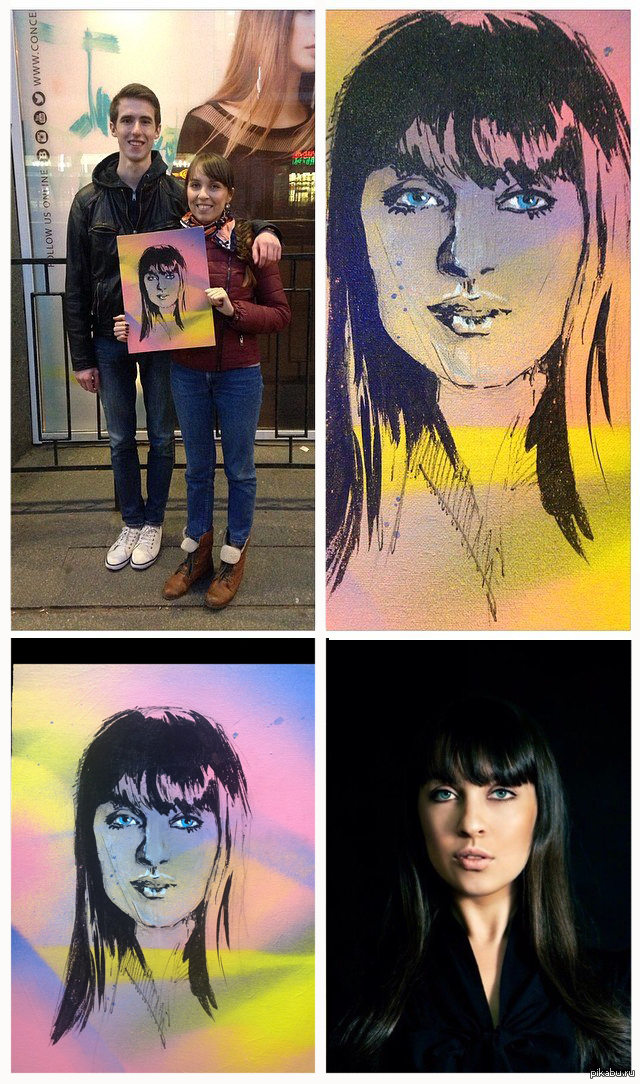 Портрет для друга. | Пикабу