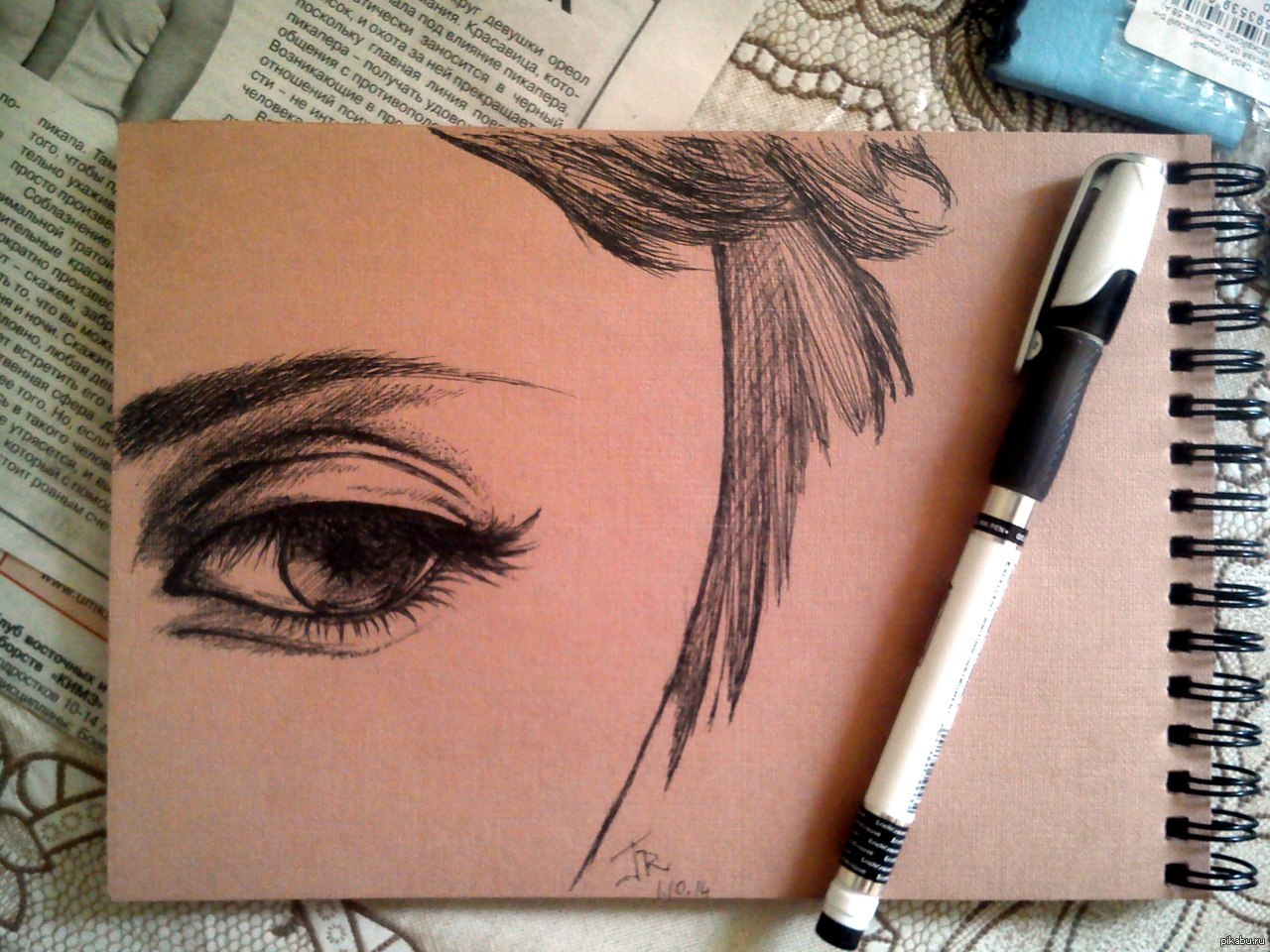 And I was very sad on Friday... - My, Drawing, Night, Melancholy