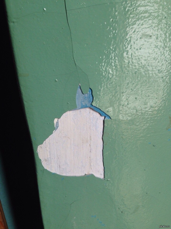 Этому подъезду нужен штукатур, которого он заслуживает | Пикабу