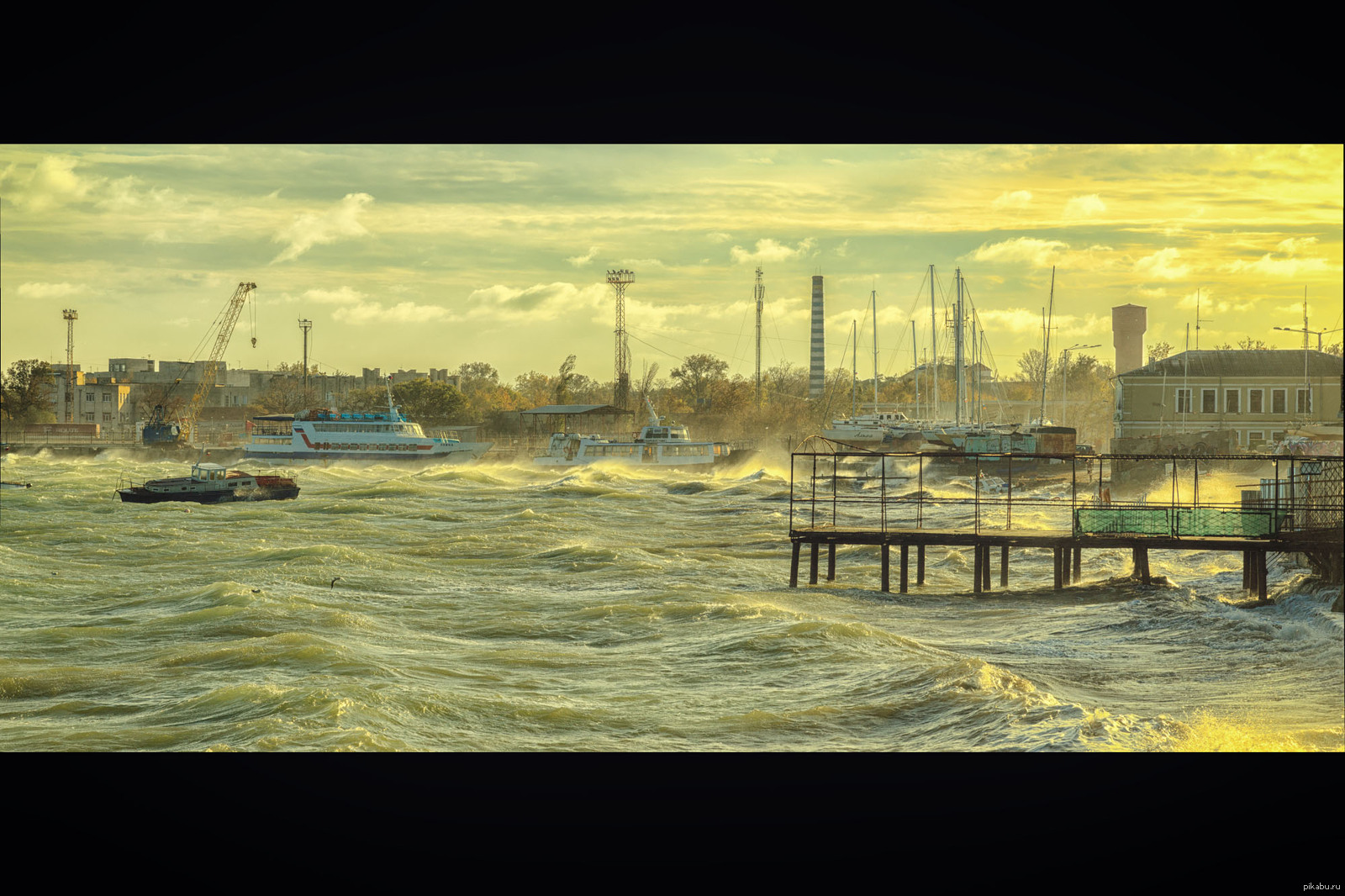 20. шторм в евпатории 1981.