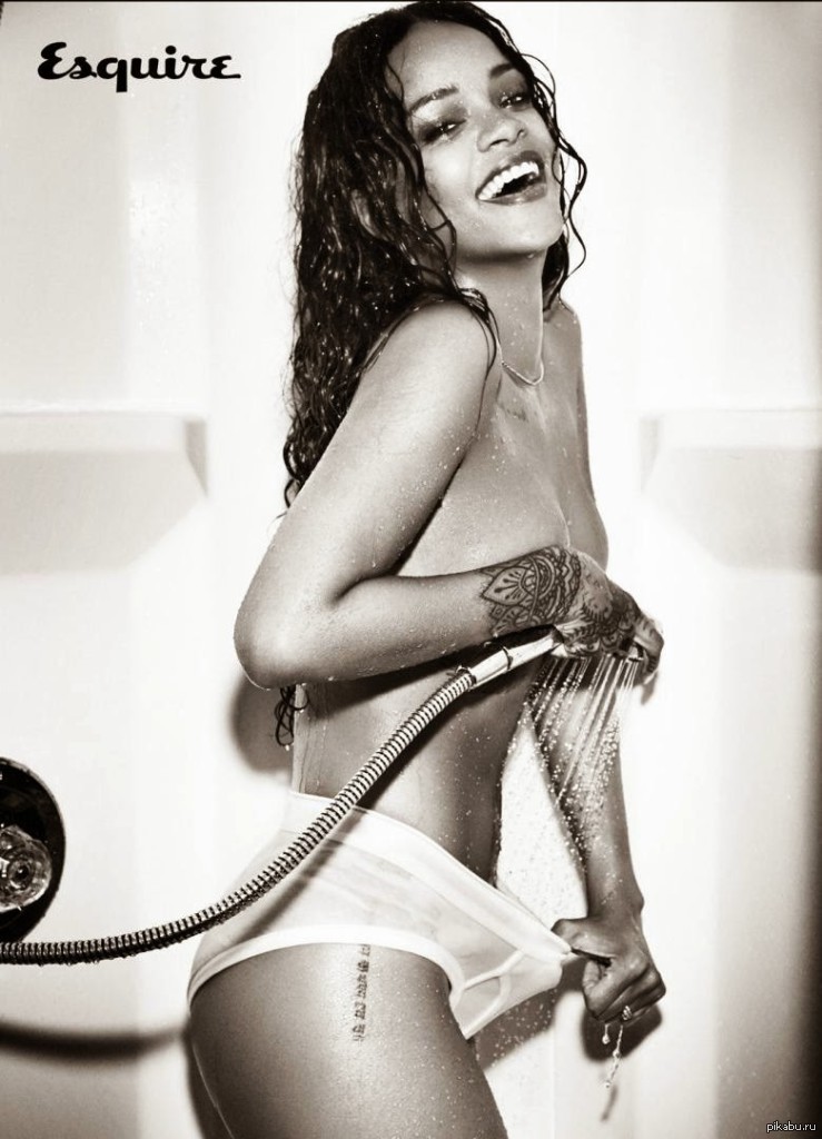 Rihanna poses for the December issue of Elle US and Esquire UK - NSFW, Rihanna, 