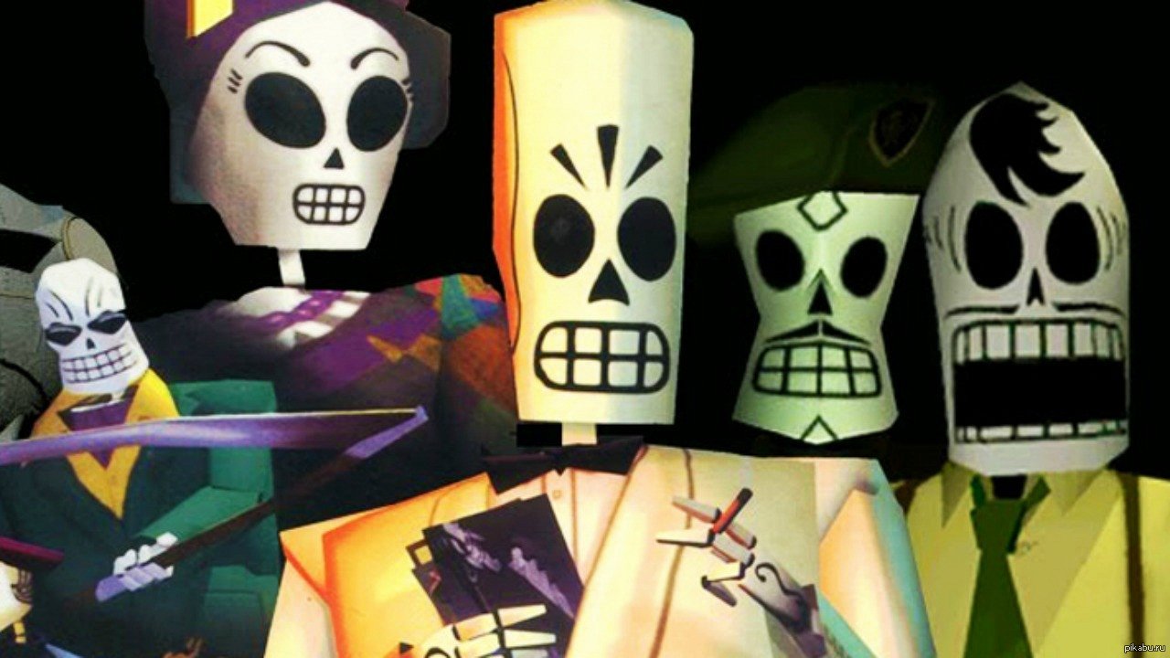 Grim fandango, думаю многие вспомнят. | Пикабу