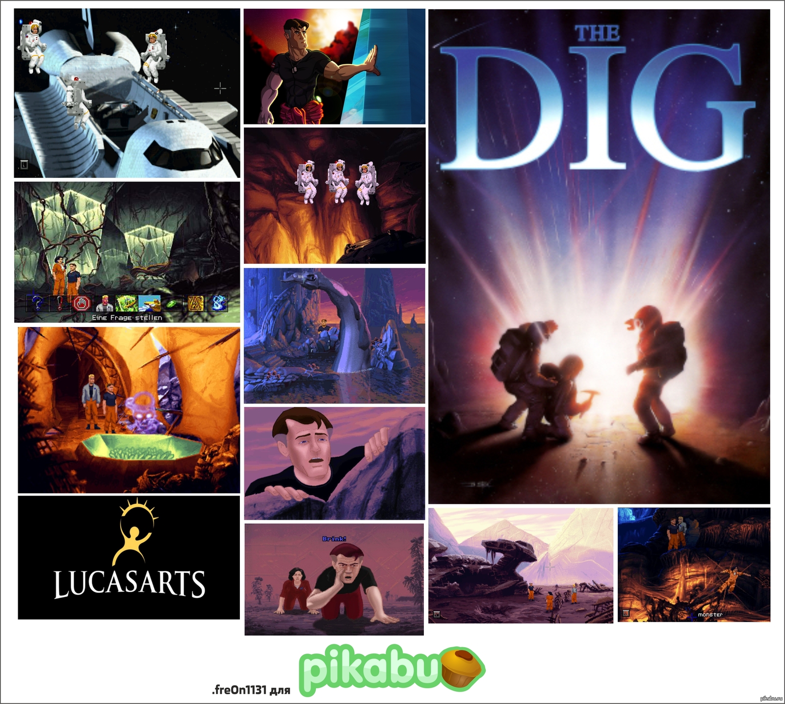 Кто помнит эту игру? The DIG от LucasArts | Пикабу