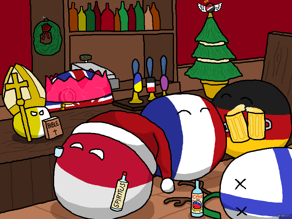 Как красиво рисовать countryballs