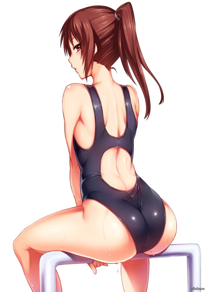school swimsuit - NSFW, Anime art, Art, Anime, Swimsuit