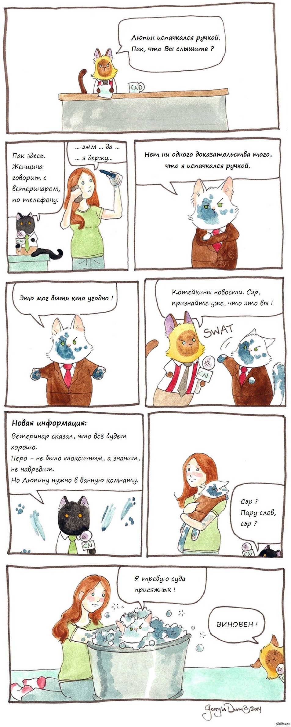 Котейкины новости | Пикабу