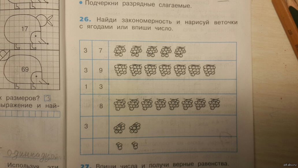 Найди закономерность и сделай чертежи кот книга море