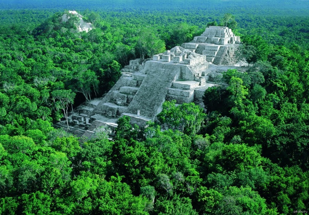 Mayan temple