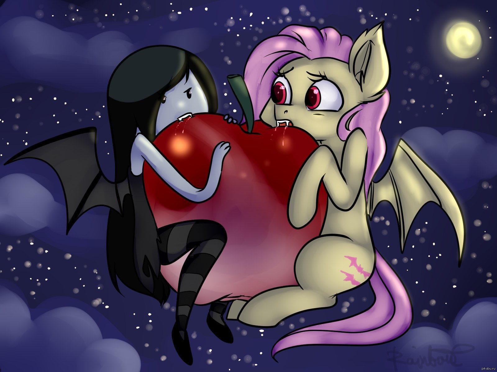 Hey, it&apos;s my apple, My <b>Little</b> <b>Pony</b>, Adventure Time, Flutterbat, Marcel...