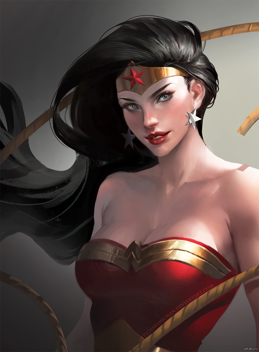 Wonder Woman, Рисунок, DC Comics, Чудо-женщина, DeviantArt.