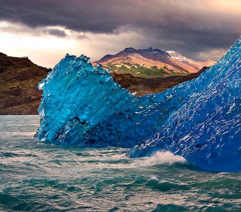 Цветные айсберги