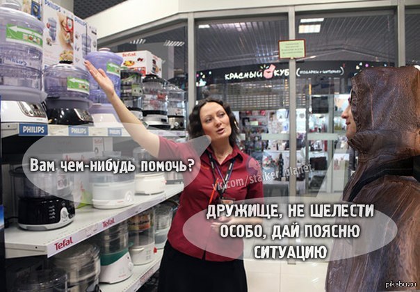 Кот убирается. Демотиваторы продавец консультант. Мем консультант вам чем-нибудь помочь. Шутки про уборку. Тебе чем нибудь помочь.
