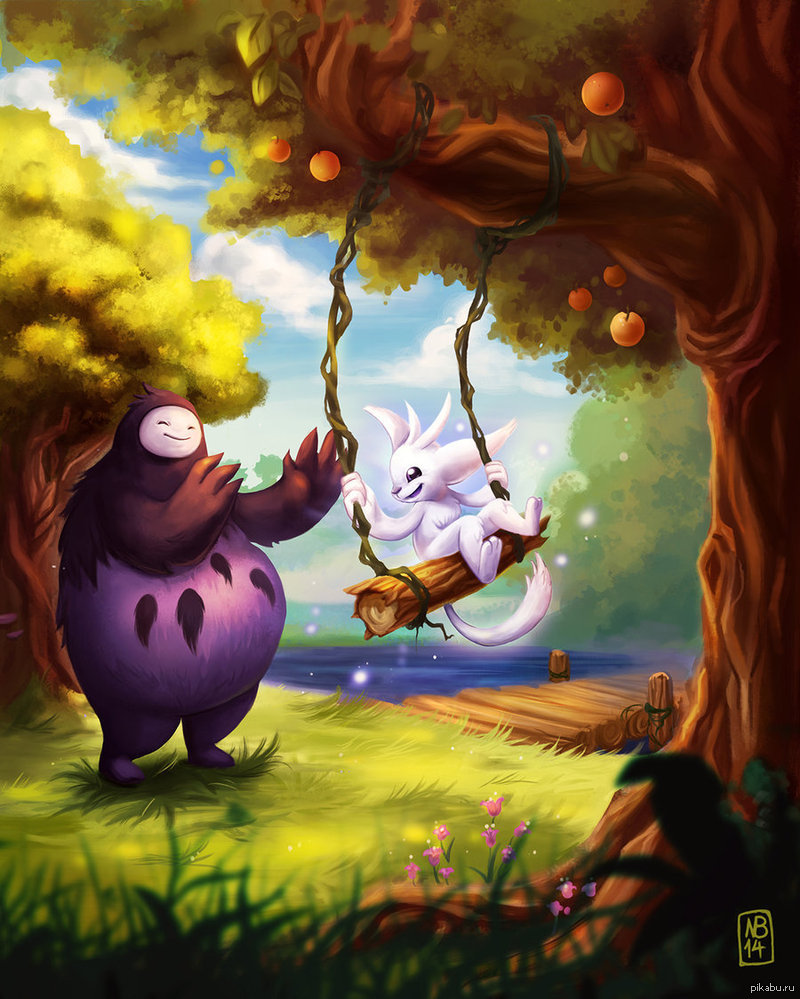 Ori and The Blind Forest | Пикабу