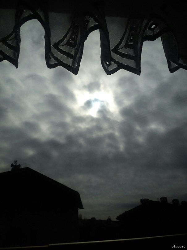 Затмение в Питере. | Пикабу