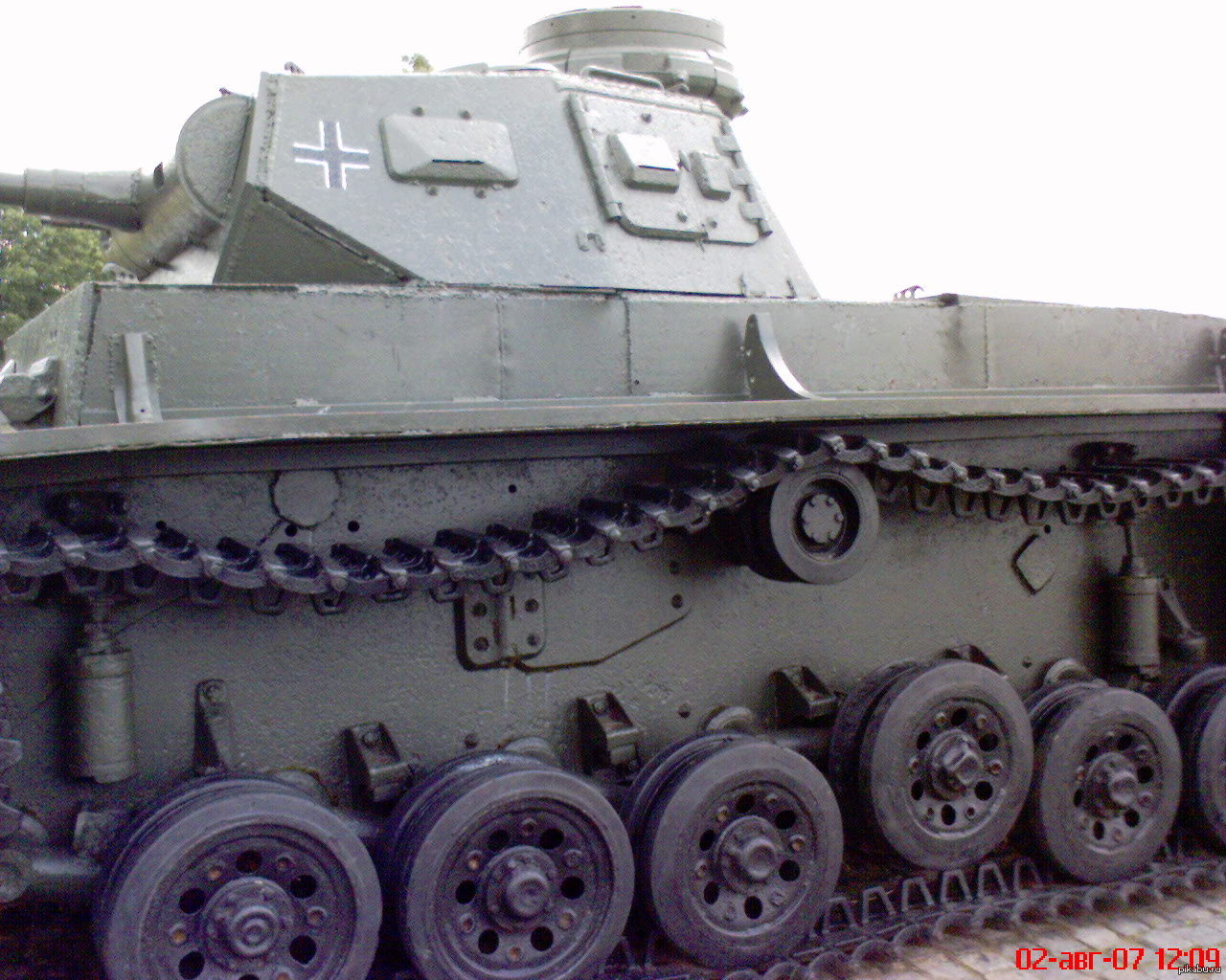 PZKPFW III угол брони.